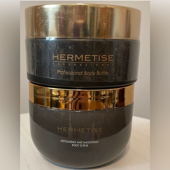 2pc Hermetise Body Butter & Body Scrub - Picture 1 of 7